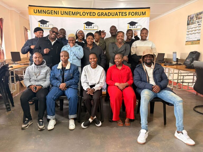 UMNGENI UNEMPLOYMENT gRADUATES FORUM